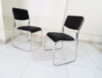 Chrome Office Visitor Chair - Image 2