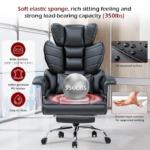 High Back Office Chair – Ergonomic Comfort & Executive Style - Image 2
