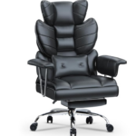 High Back Office Chair – Ergonomic Comfort & Executive Style - Image 3