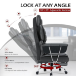 High Back Office Chair – Ergonomic Comfort & Executive Style - Image 6