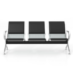 3 Link Padded Office Waiting Bench - Image 6