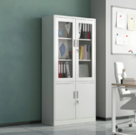 Full Glass Metallic Cabinet – Sleek, Modern Storage Solution - Image 5