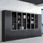 2 Door Wooden Cabinet – Elegant & Spacious Office Storage Solution - Image 5