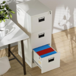 3 Drawer Office Cabinet – Secure & Spacious Storage for Workspaces - Image 3