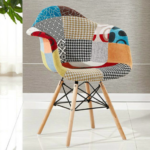 Eames Fabric Chair – Modern & Comfortable Seating for Home & Office - Image 4