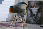 Eames Fabric Chair – Modern & Comfortable Seating for Home & Office - Image 2