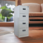 4-Drawer Steel Cabinet – Secure & Durable Filing Solution for Offices