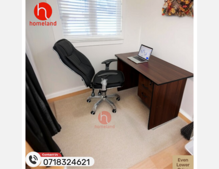 Premium office desk and chair set for a comfortable and professional workspace.