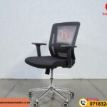 Midback Orthopedic Office Chair for Ergonomic Support and Comfortable Workspaces
